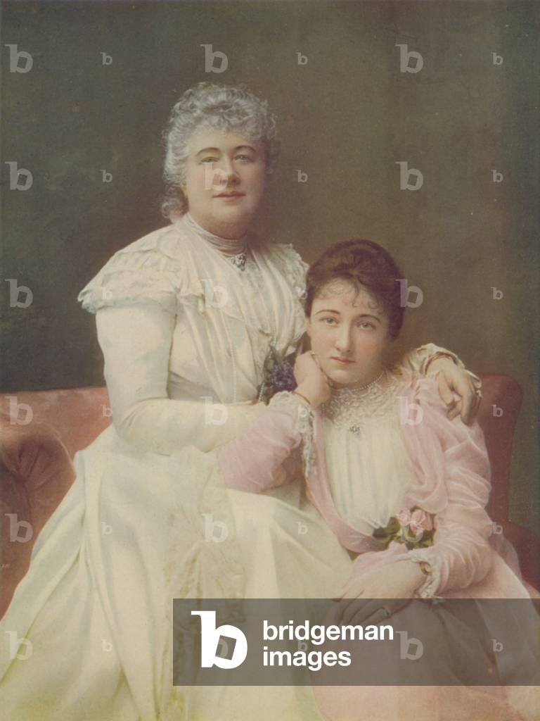Mrs. Lewis and Miss Mabel Terry-Lewis