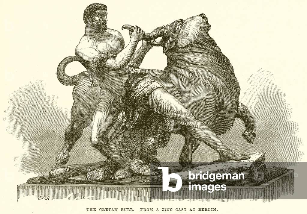 The Cretan Bull (engraving)