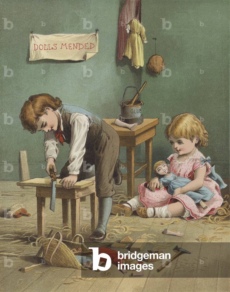 The Little Joiner (chromolitho)