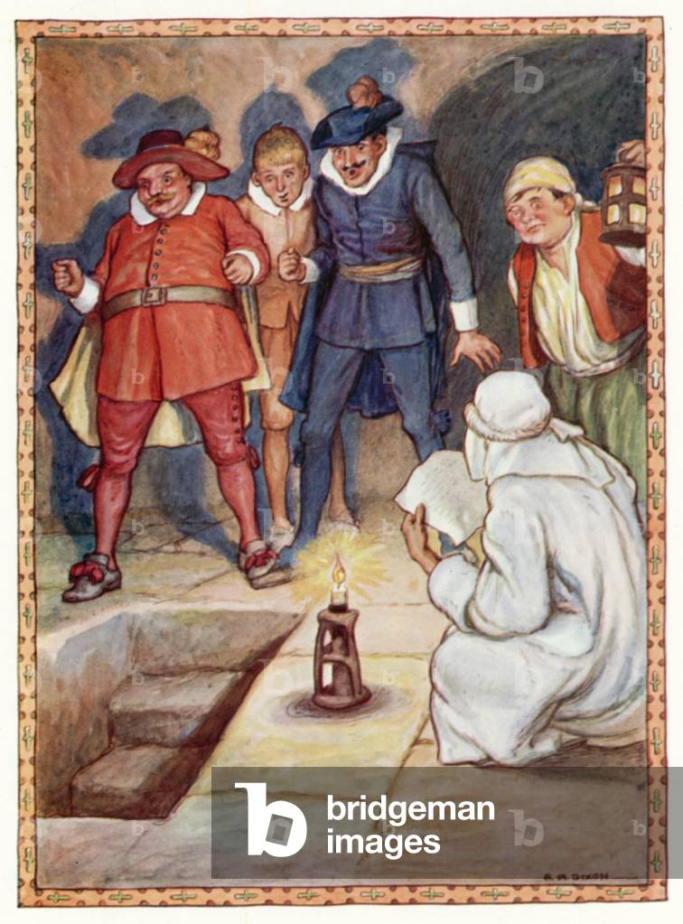 Tales of the Alhambra, The Moor's Legacy (colour litho)