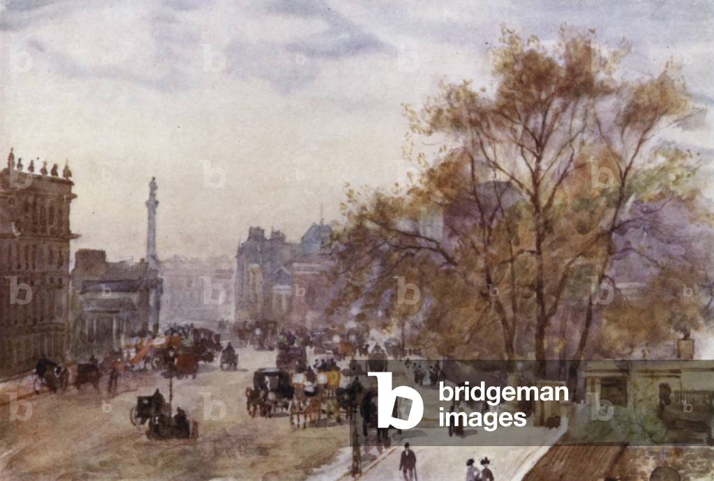 Whitehall (colour litho)