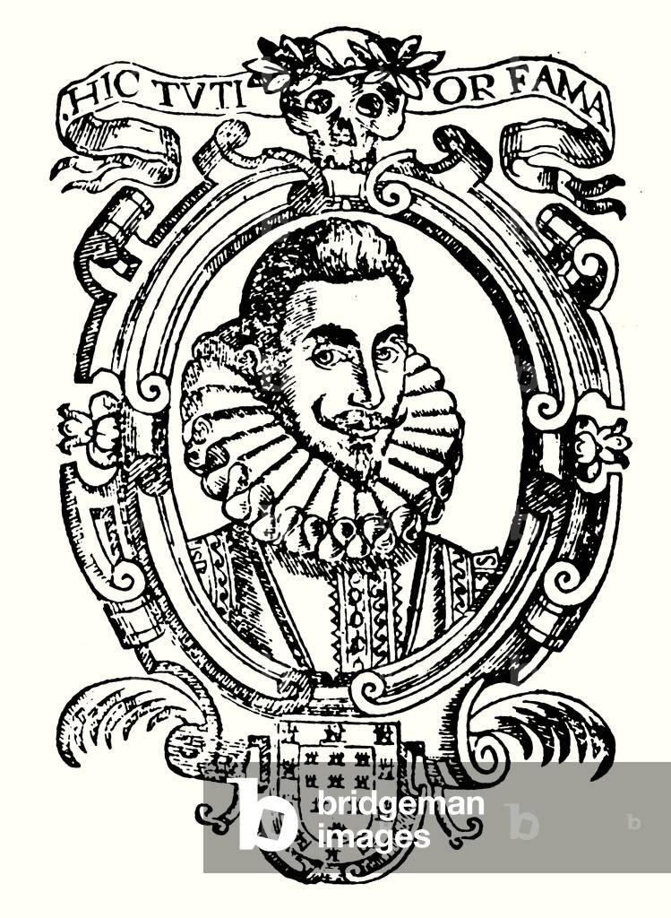 Lope de Vega, Spanish poet, playwright and novelist (litho)