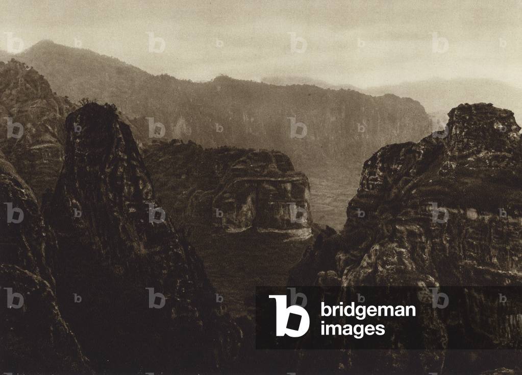 Mexico: Tepoztlan, Estado Morelos (b/w photo)