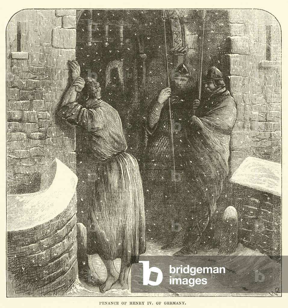 Penance of Henry IV of Germany (engraving)