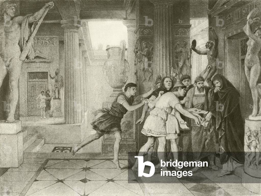 Timon of Athens. Act III, Scene IV (gravure)