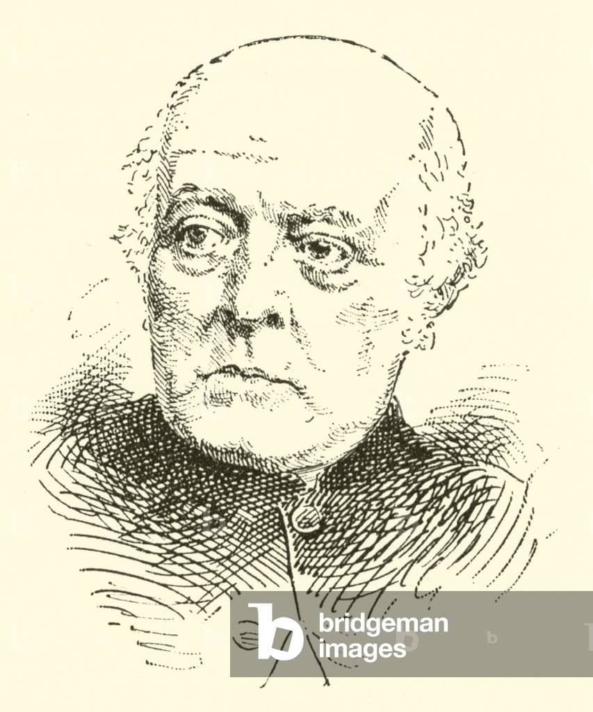 Reverend Sir Frederick Arthur Gore Ouseley, 1825-1889 (engraving)