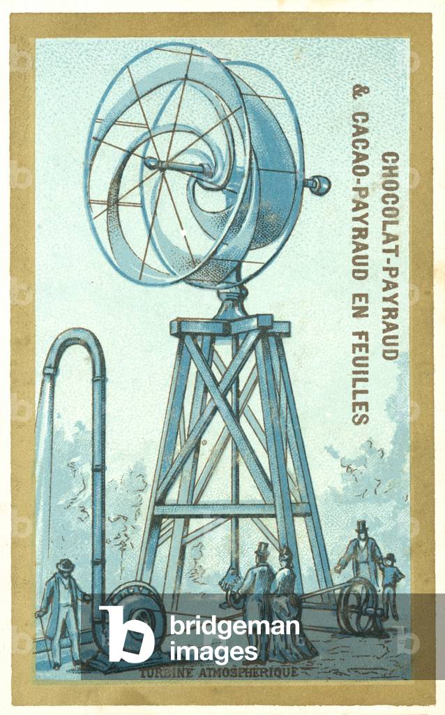Wind turbine (chromolitho)