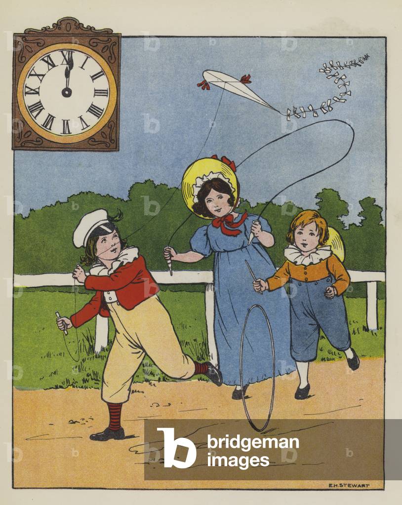 Playtime (colour litho)