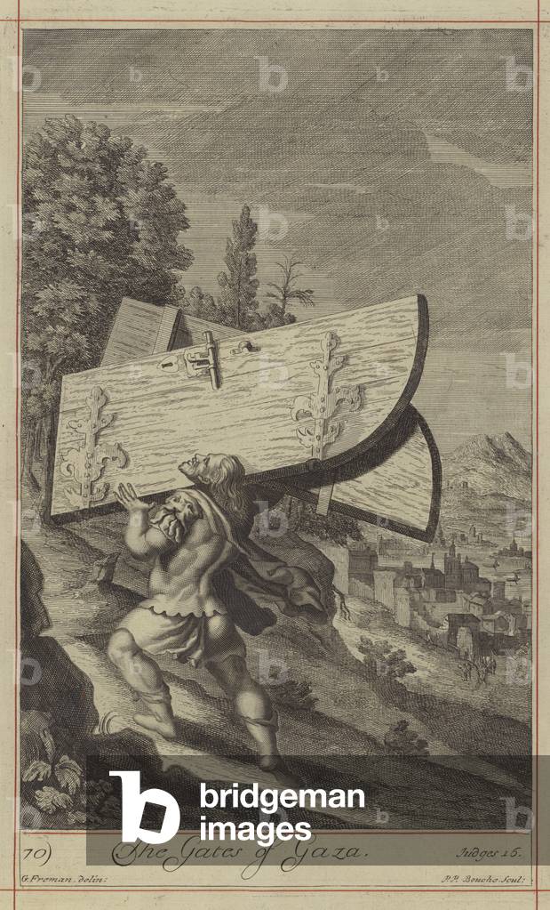 The Gates of Gaza (engraving)