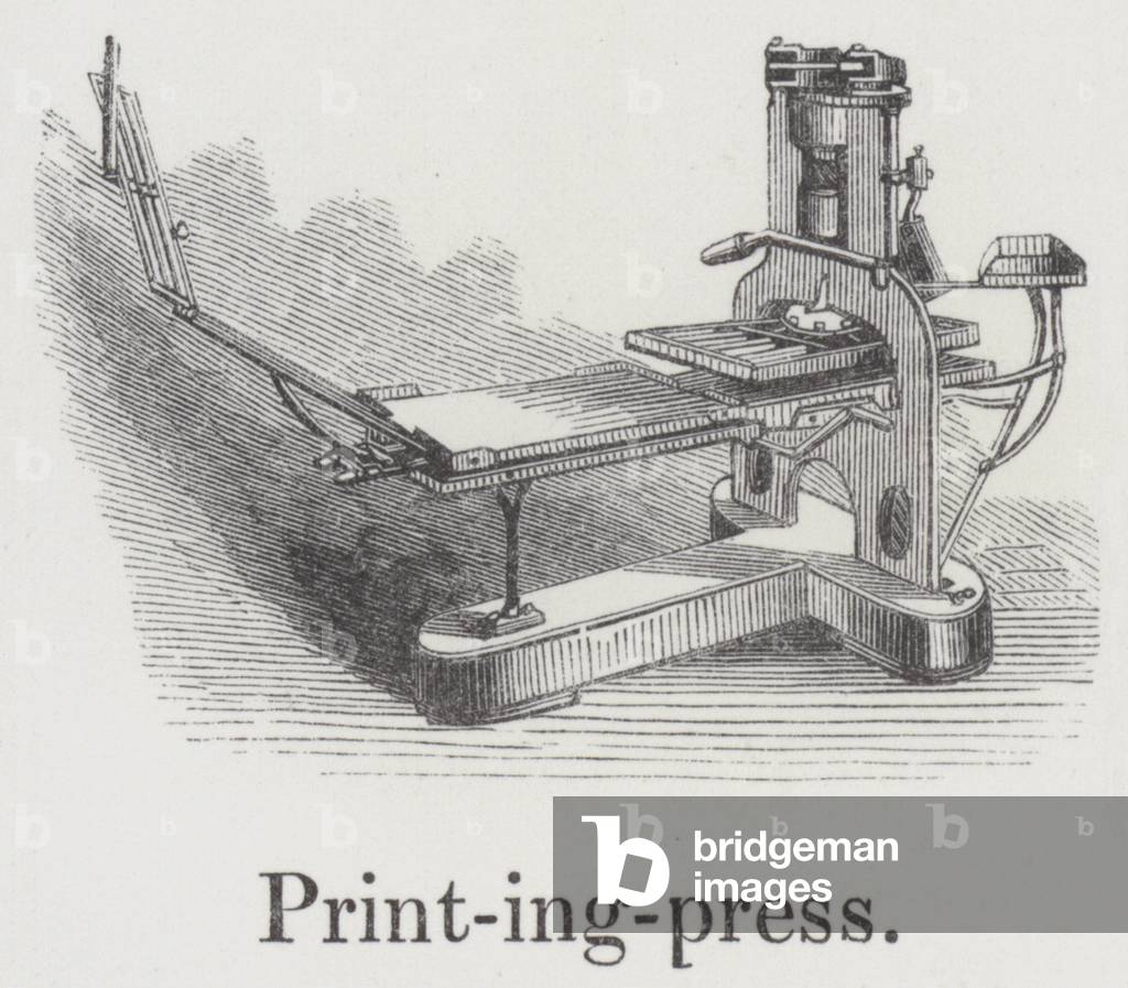 Printing press (engraving)