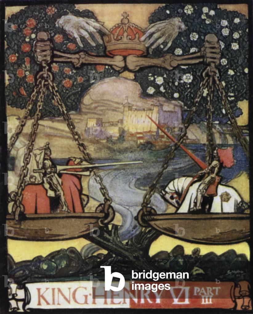 King Henry VI Part 3 (colour litho)