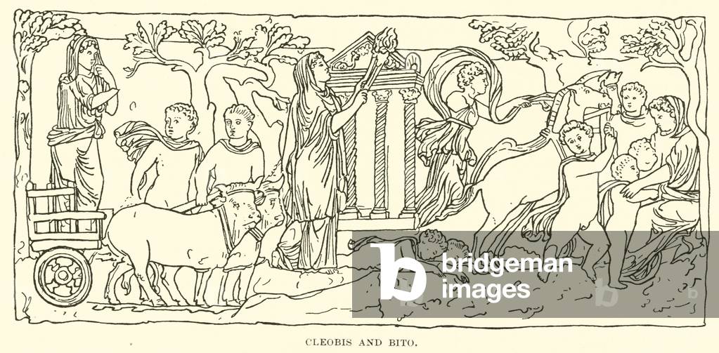 Cleobis and Bito (engraving)