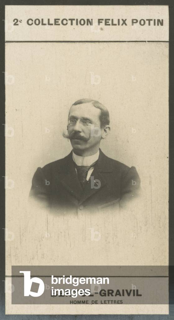 Bertol-Graivil, Homme De Lettres, 1857 (b/w photo)