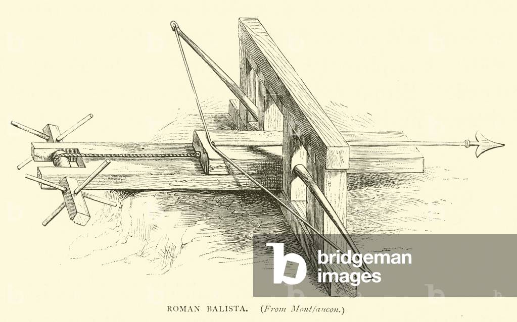 Roman balista (engraving)