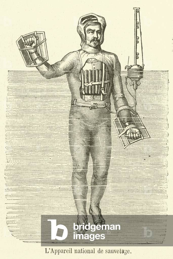 L'Appareil national de sauvetage (engraving)