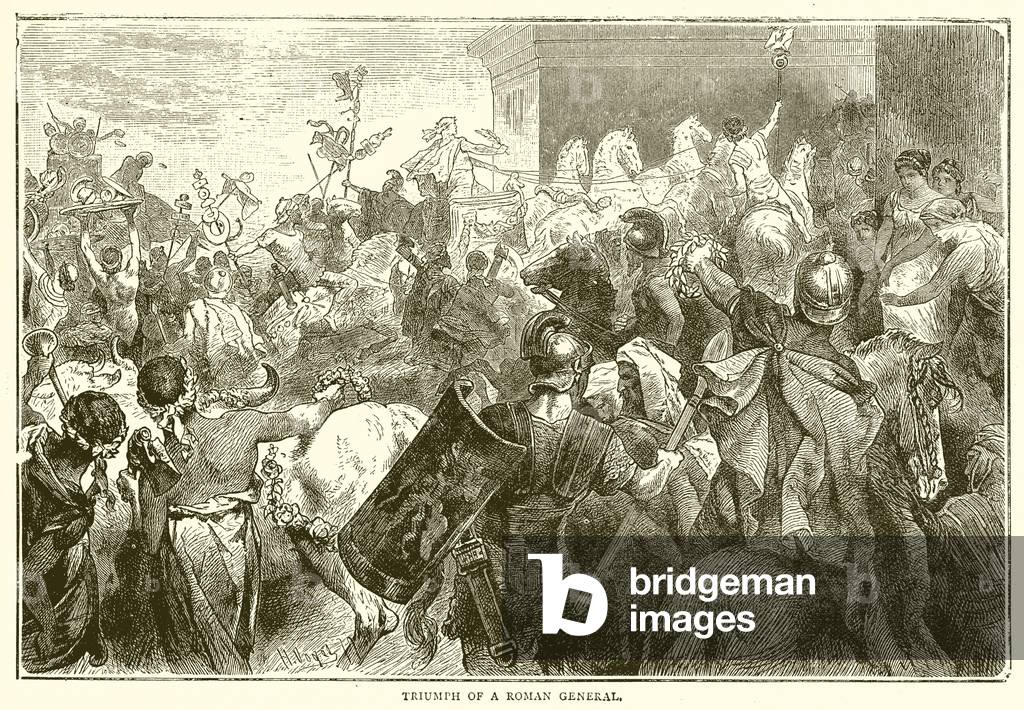 Triumph of a Roman General (engraving)