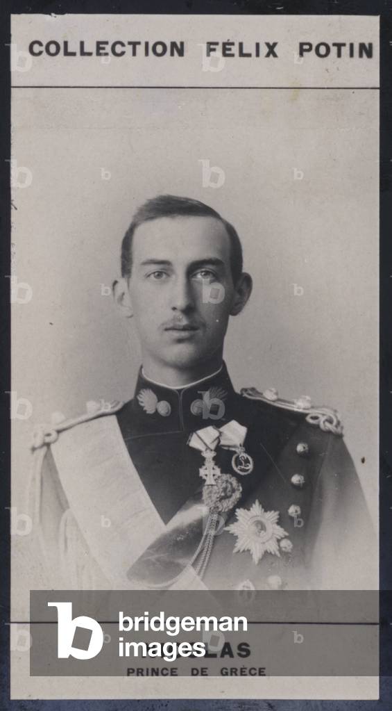 Nicolas, Prince De Grece (1872) (b/w photo)