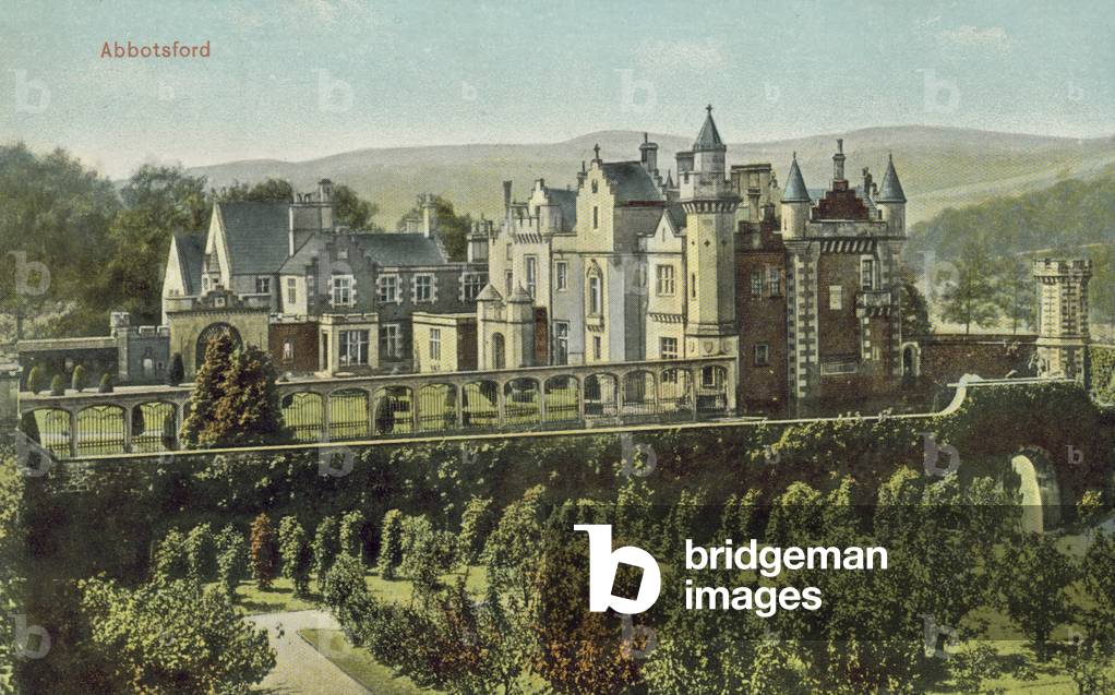 Abbotsford (coloured photo)