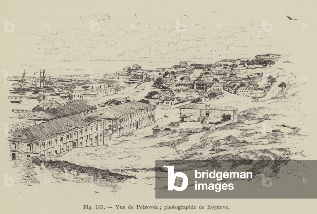 Vue de Petrovsk (engraving)
