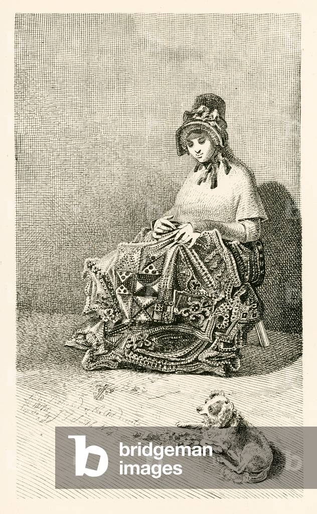 Pricilla, an inhabitant of St James, Clerkenwell (engraving)
