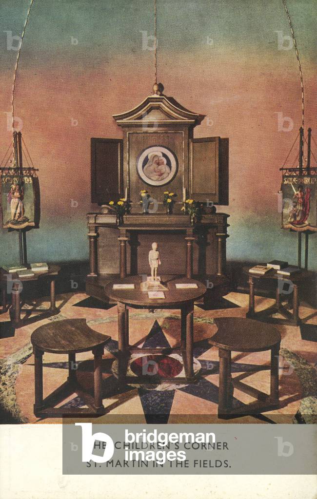 The Children's Corner, St Martin's in the Fields (colour photo)