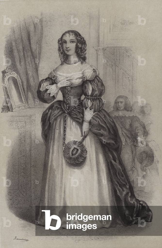 Anne De Gonzague, Princesse Palatine (engraving)