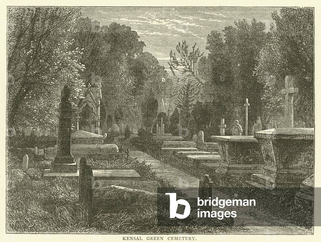 Kensal Green Cemetery (engraving)