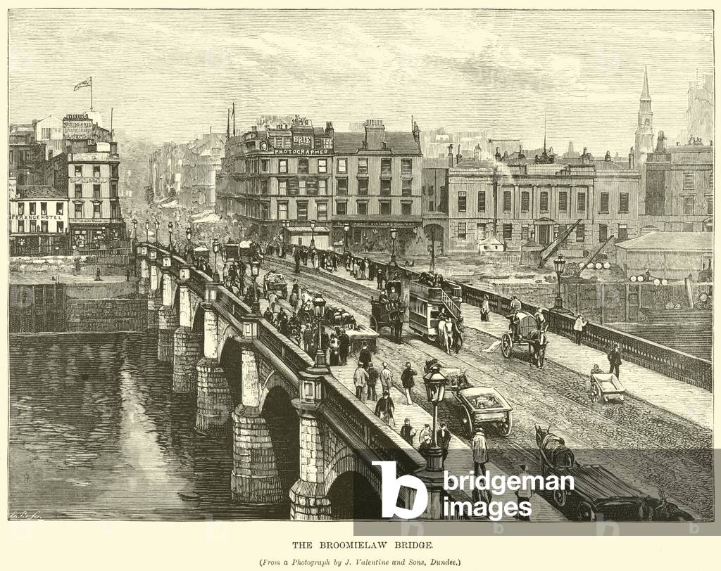 The Broomielaw Bridge (engraving)