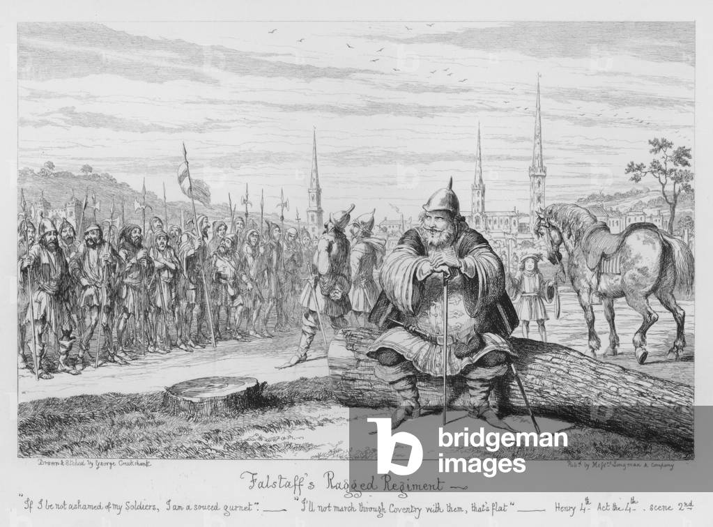 Falstaff's Ragged Regiment (engraving)