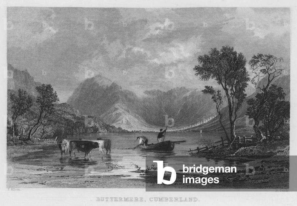Buttermere, Cumberland (engraving)