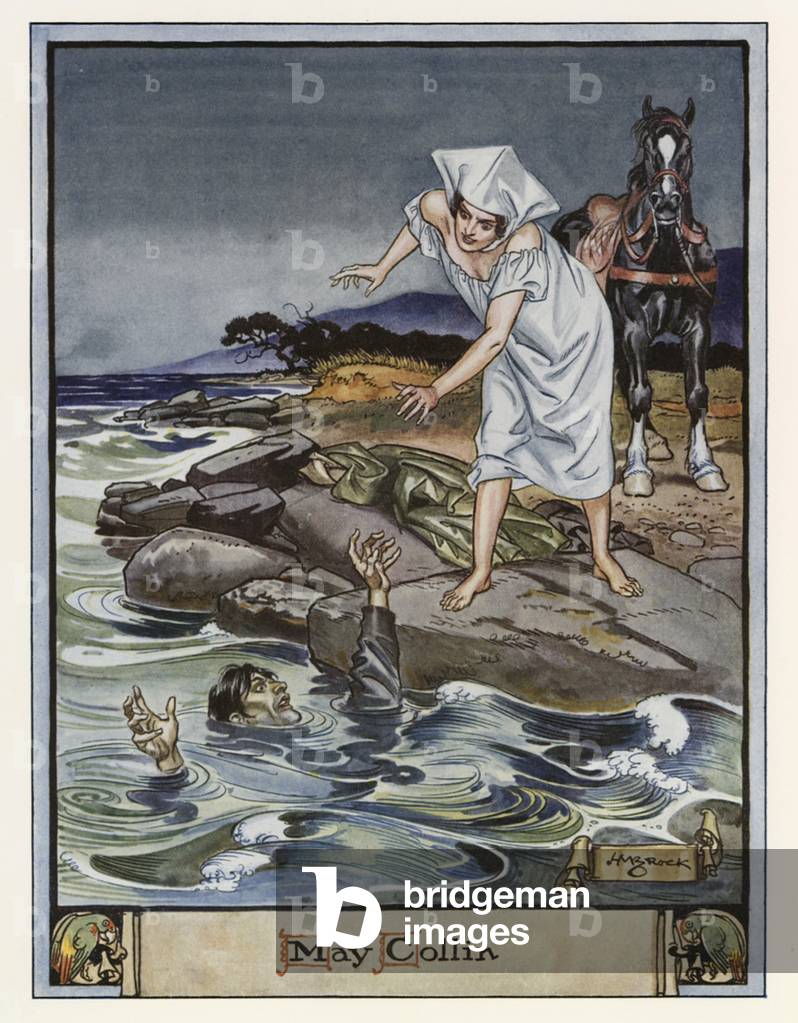 May Collin (colour litho)