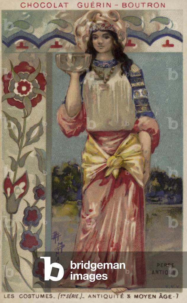 Ancient Persian costume (chromolitho)