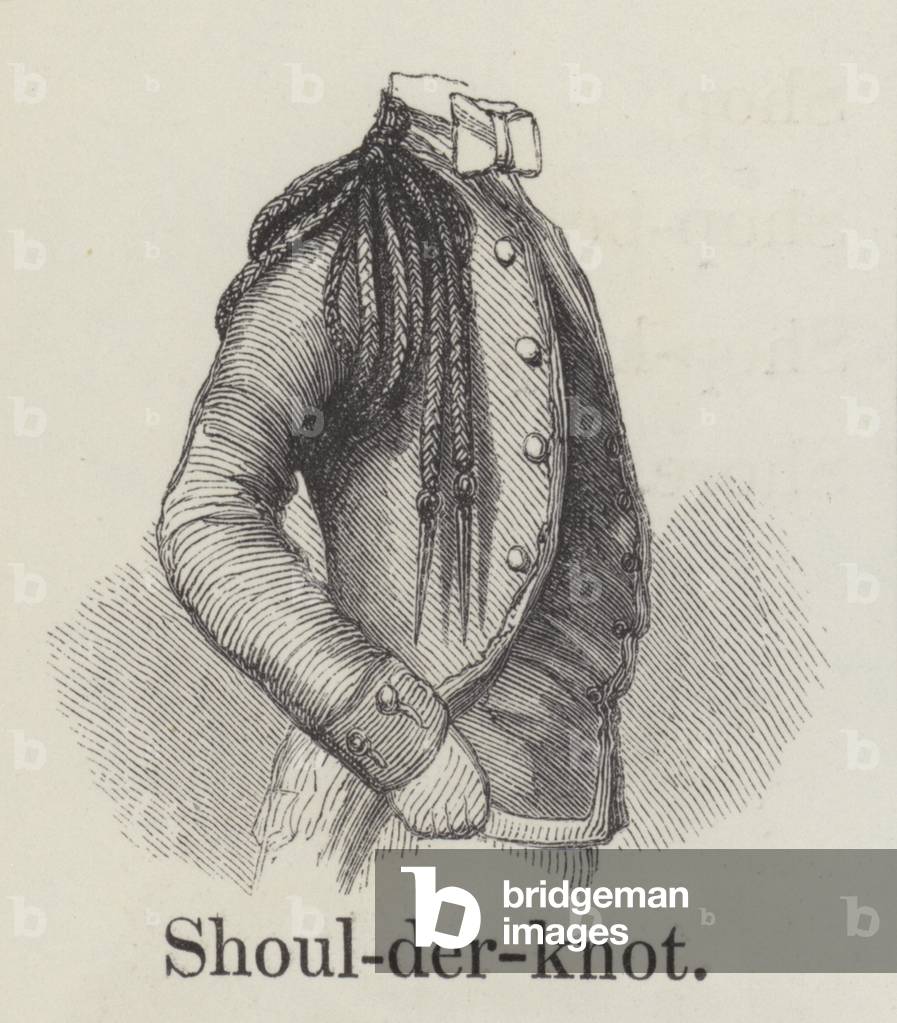 Shoulder knot (engraving)