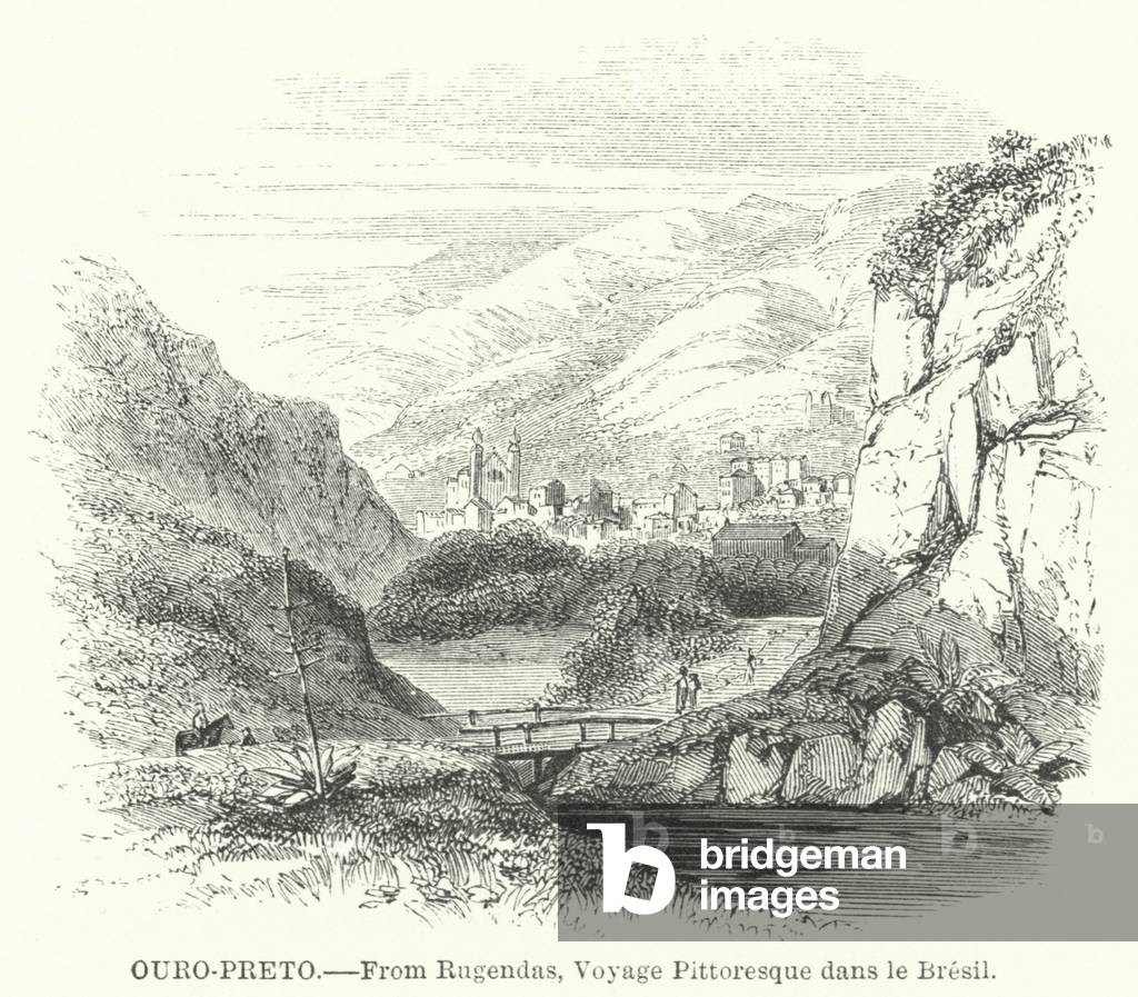 Ouro-Preto (engraving)
