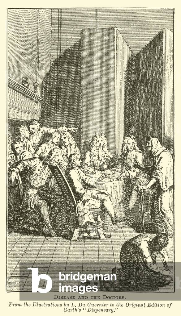 Disease and the Doctors (engraving)