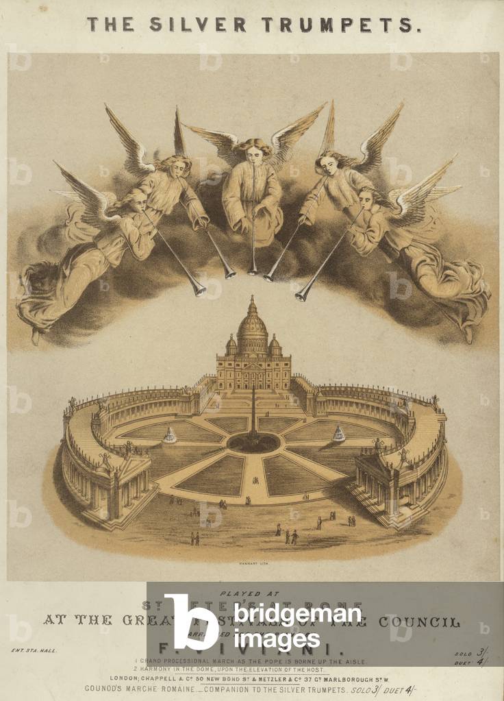 The Silver Trumpets (colour litho)