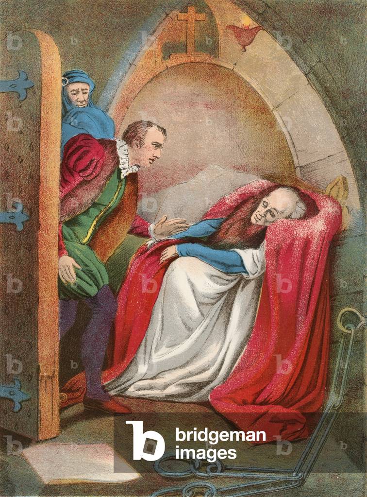 "Mortimer su una sedia. Carceriere e Richard Plantagenet", 20th Secolo di English School