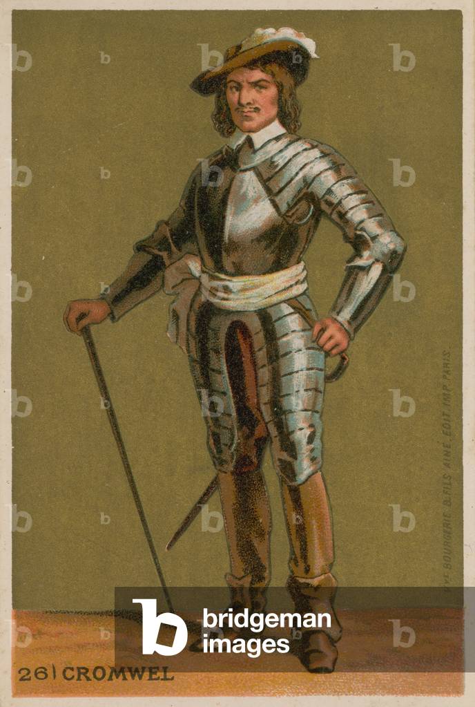 Oliver Cromwell (chromolitho)