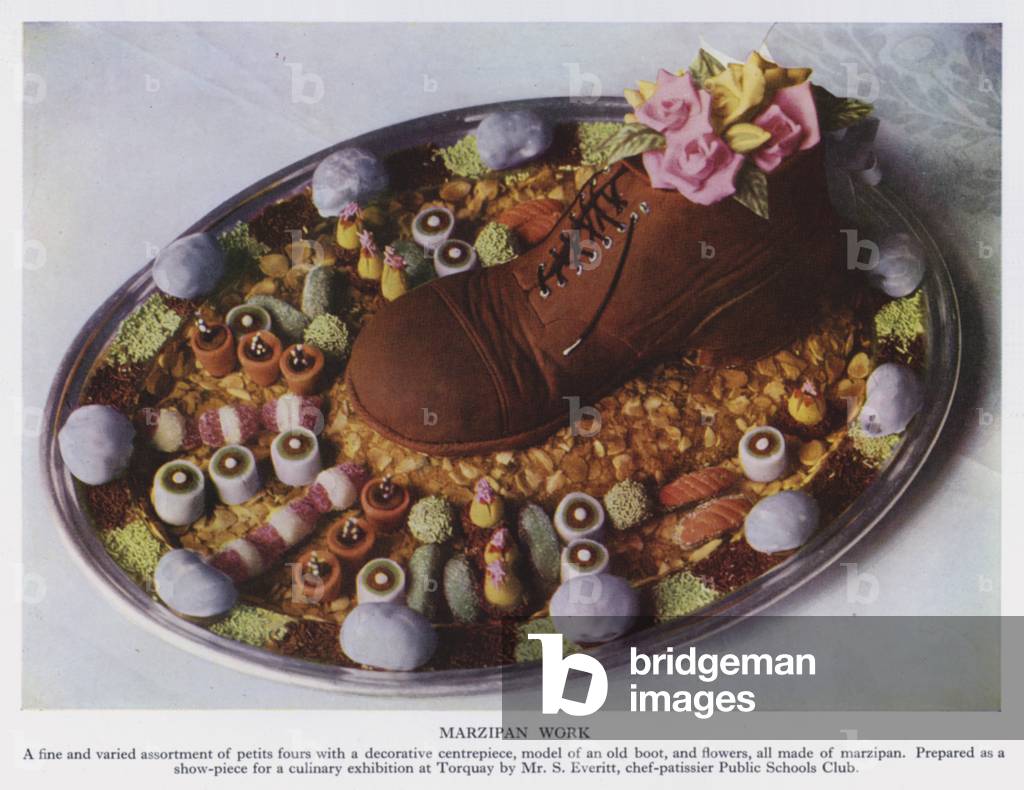 Marzipan work (photo)