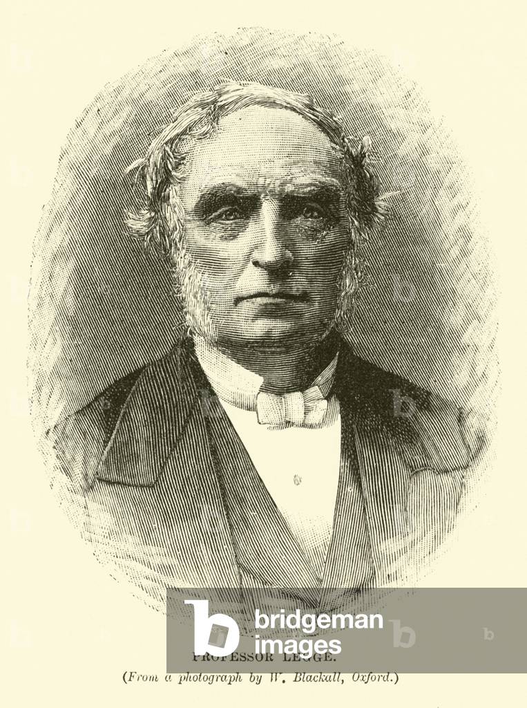 Professor Legge (engraving)