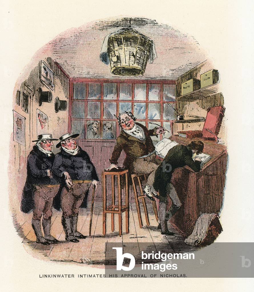 Illustration for Nicholas Nickleby