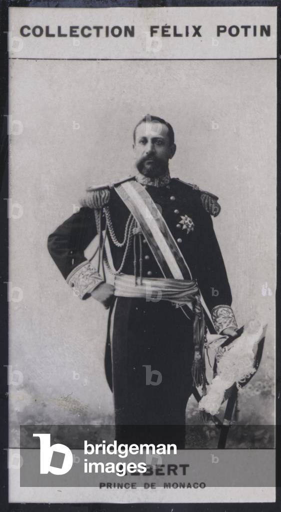 Albert, Prince De Monaco (1848) (b/w photo)