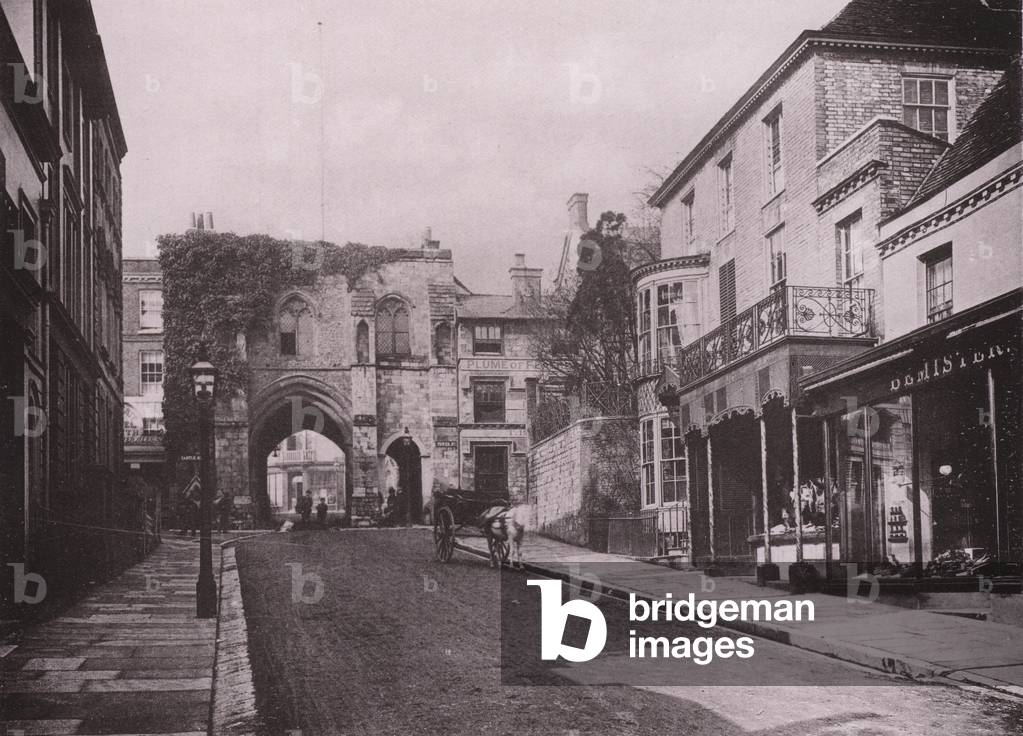 Winchester: The West Gate (b/w photo)