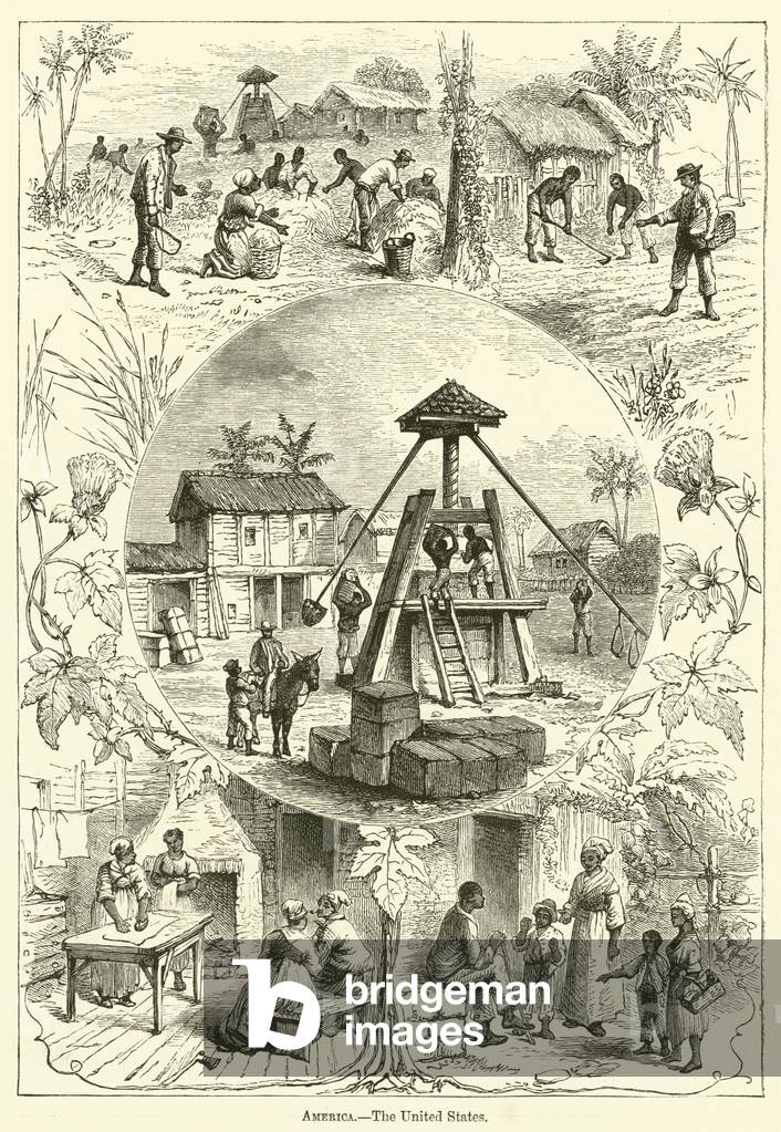 America, The United States (engraving)