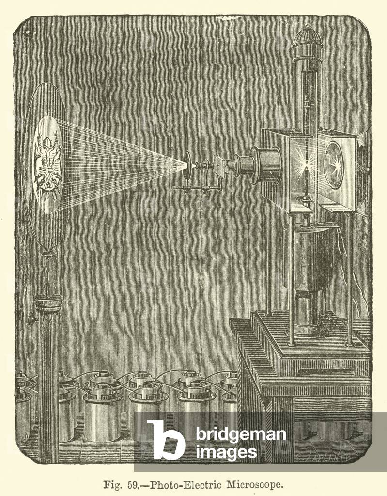 Photo-Electric Microscope (engraving)