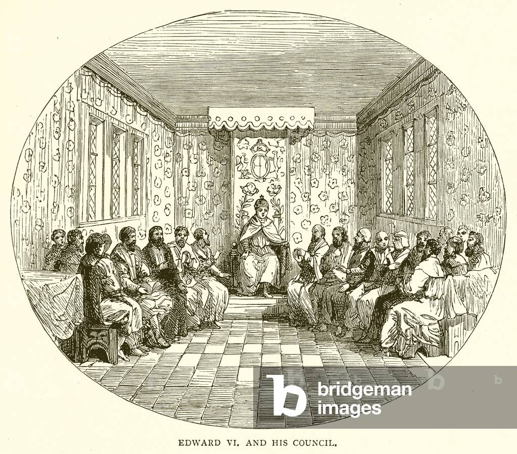 Edward VI and his Council (engraving)