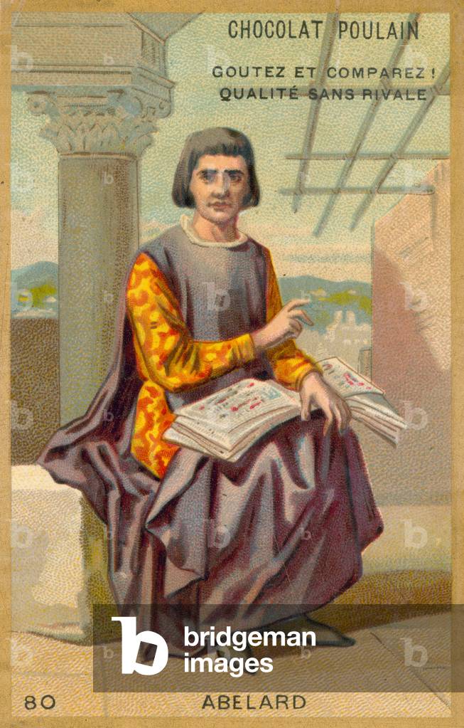 Pierre Abelard, philosopher and scholastic theologian (chromolitho)