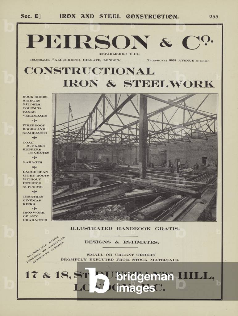 Page from The Architects' Compendium (litho)