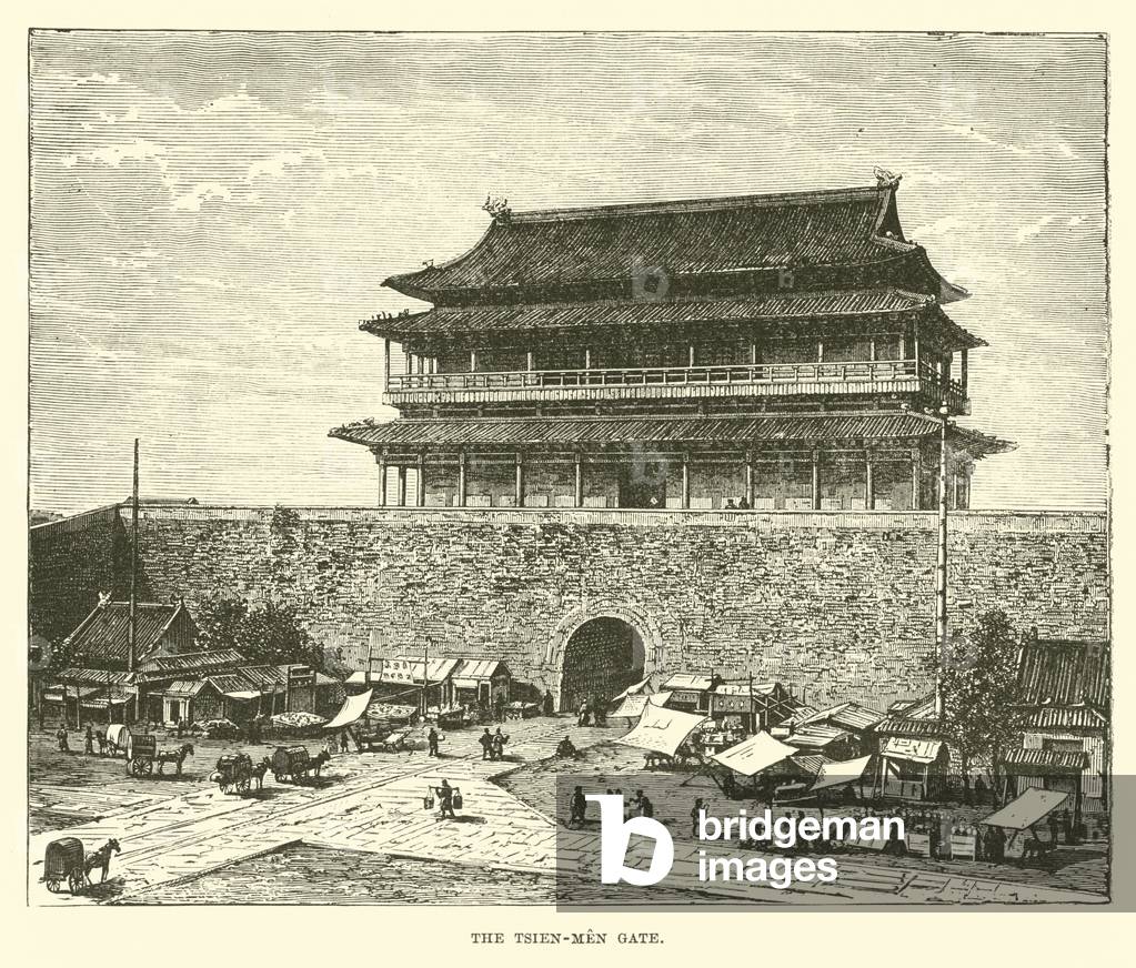 The Tsien-Men Gate (engraving)