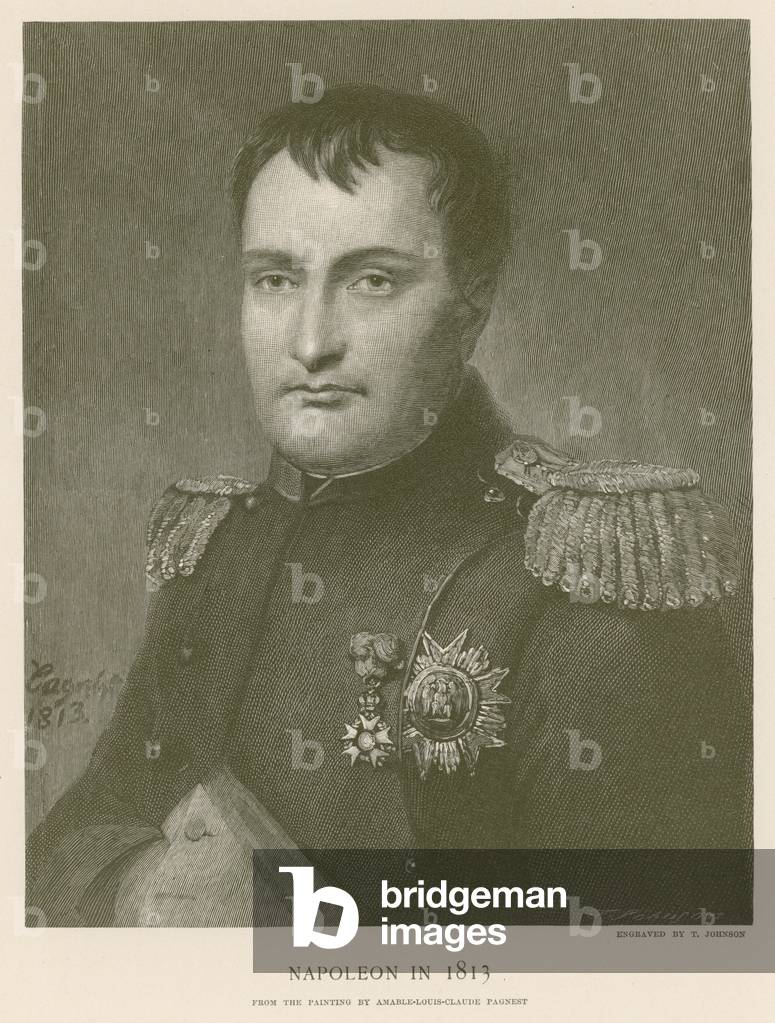 Napoleon in 1813 (engraving)